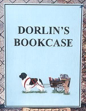 Dorlin's Bookcase Sign