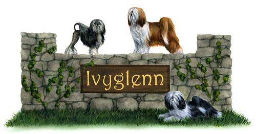 Ivyglenn Tibetan Terriers Logo
